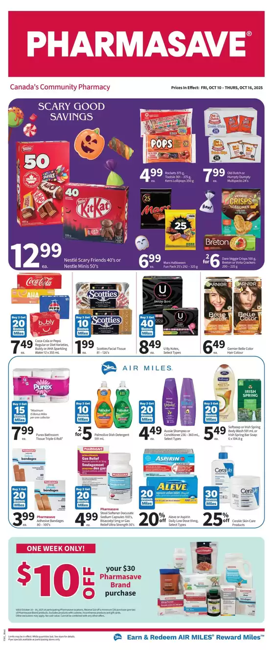 Pharmasave catalogue in Montreal | Offers for bargain hunters | 2025-10-16T00:00:00.000Z - 2025-10-30T00:00:00.000Z