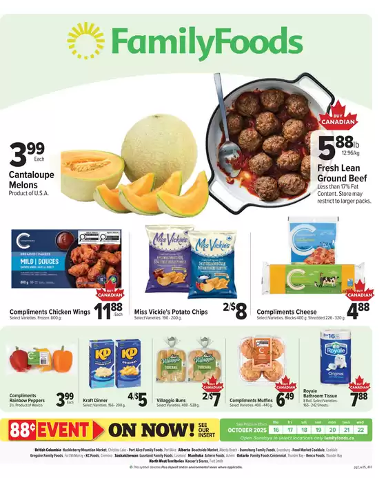 Family Foods catalogue in Ottawa | Attractive special offers for everyone | 2025-10-16T00:00:00.000Z - 2025-10-30T00:00:00.000Z