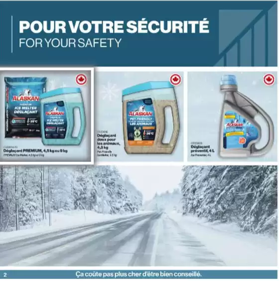 Cahier spécial hiver