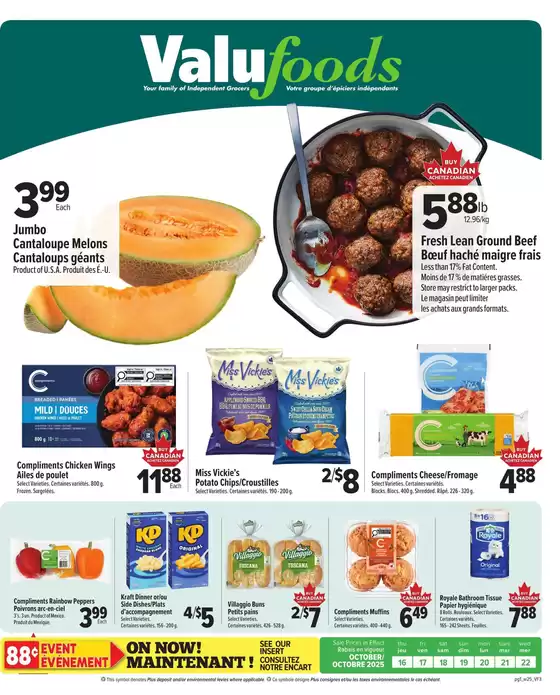 ValuFoods catalogue |  Valufoods Flyer October 16 to 22 | 2025-10-16T00:00:00.000Z - 2025-10-22T00:00:00.000Z