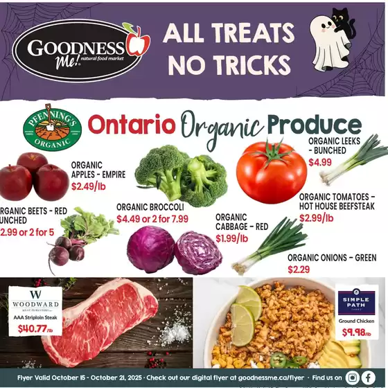 Goodness Me Flyer October 15 to 21