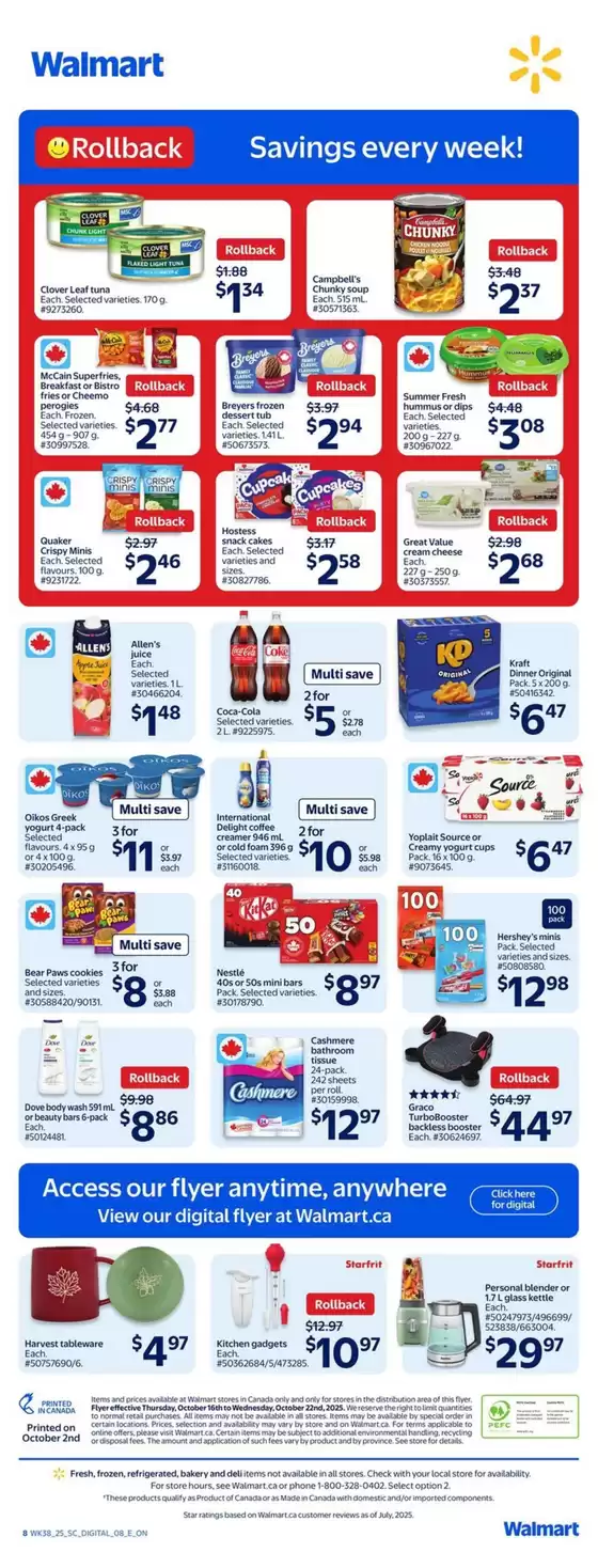 Walmart flyer