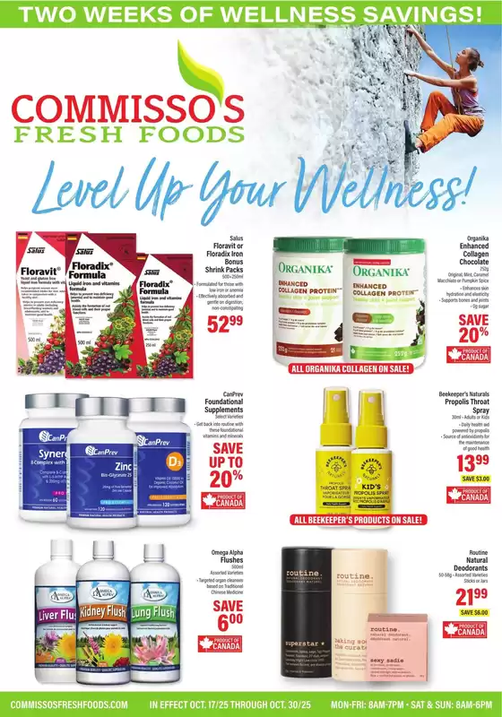 Commisso's Fresh Foods catalogue in Mississauga | Commisso's Fresh Foods weeky flyer | 2025-10-17T00:00:00.000Z - 2025-10-30T00:00:00.000Z