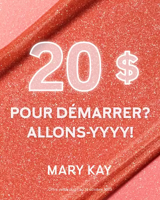 Mary Kay catalogue | Start your Mary Kay business for just $20 | 2025-10-17T00:00:00.000Z - 2025-10-31T00:00:00.000Z