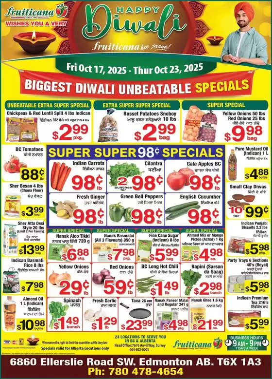 Fruiticana catalogue | Top deals for all customers | 2025-10-18T00:00:00.000Z - 2025-11-01T00:00:00.000Z