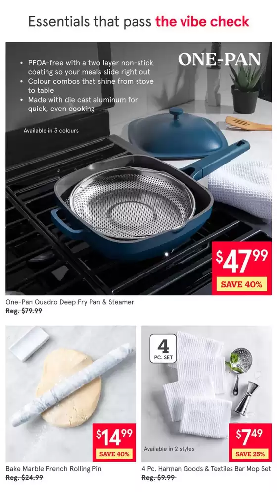 Kitchen Stuff Plus weeky flyer