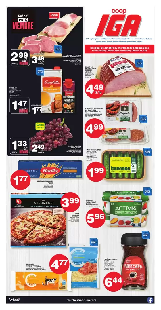 IGA Extra catalogue in Hamilton | Our best deals for you | 2025-10-23T00:00:00.000Z - 2025-10-29T00:00:00.000Z