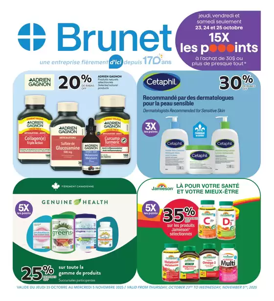 Brunet catalogue in Spruce Grove | Flyer | 2025-10-23T00:00:00.000Z - 2025-11-05T00:00:00.000Z