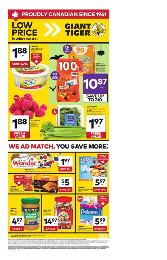 Giant Tiger catalogue in Hamilton | Great discounts on selected products | 2025-10-22T00:00:00.000Z - 2025-10-28T00:00:00.000Z