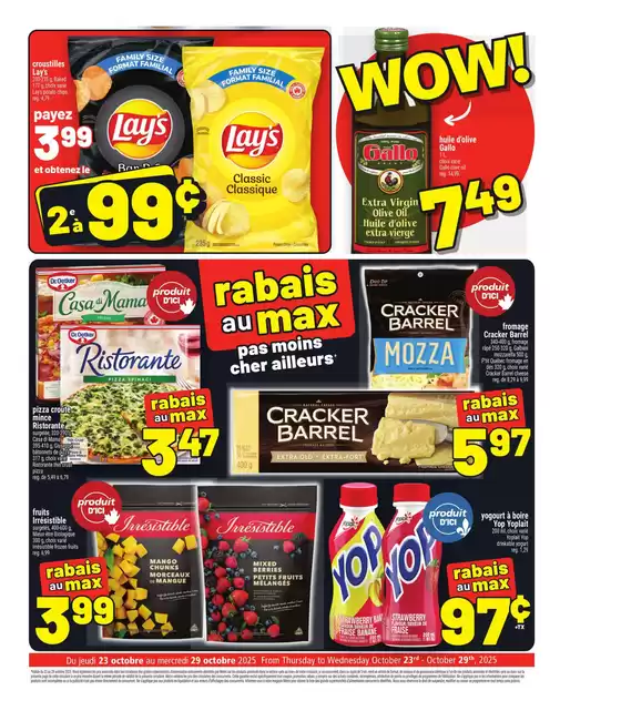 Wide range of offers