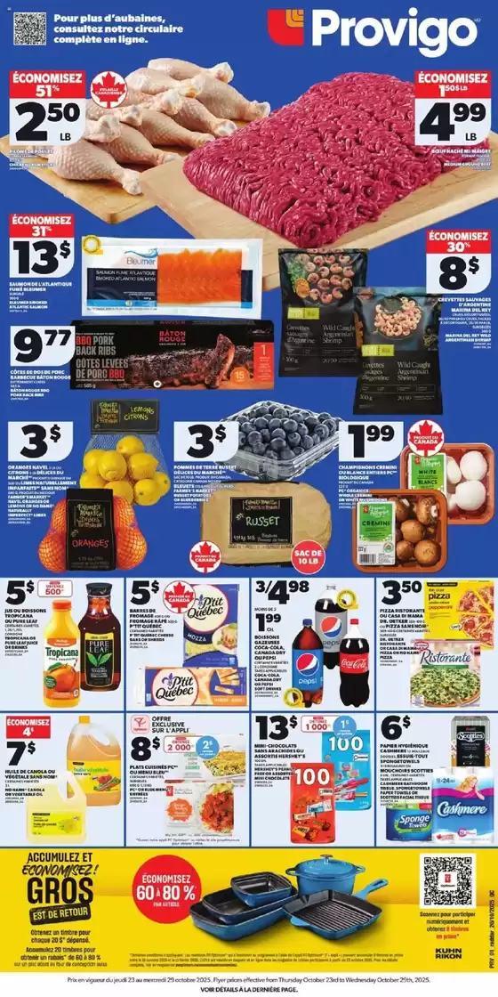 Provigo catalogue in Hamilton | Great offer for all customers | 2025-10-23T00:00:00.000Z - 2025-10-29T00:00:00.000Z