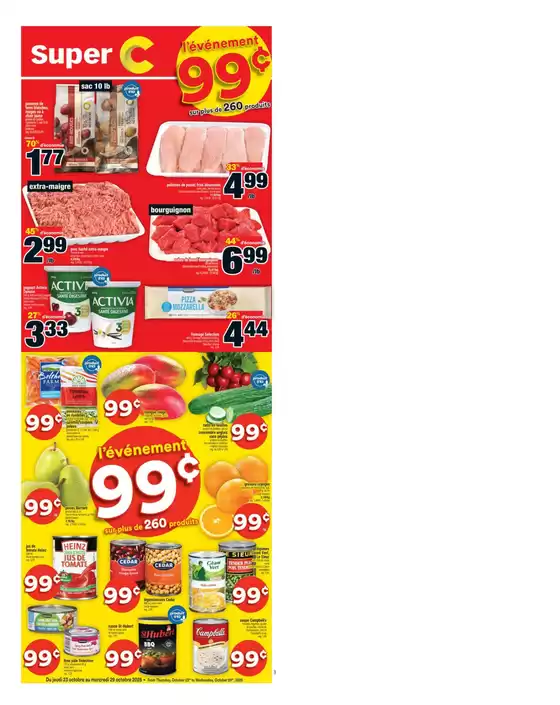 Super C catalogue in Hamilton | Great offer for all customers | 2025-10-23T00:00:00.000Z - 2025-10-29T00:00:00.000Z