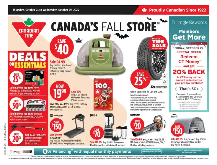 Canadian Tire catalogue in Mississauga | Current bargains and offers | 2025-10-23T00:00:00.000Z - 2025-10-29T00:00:00.000Z