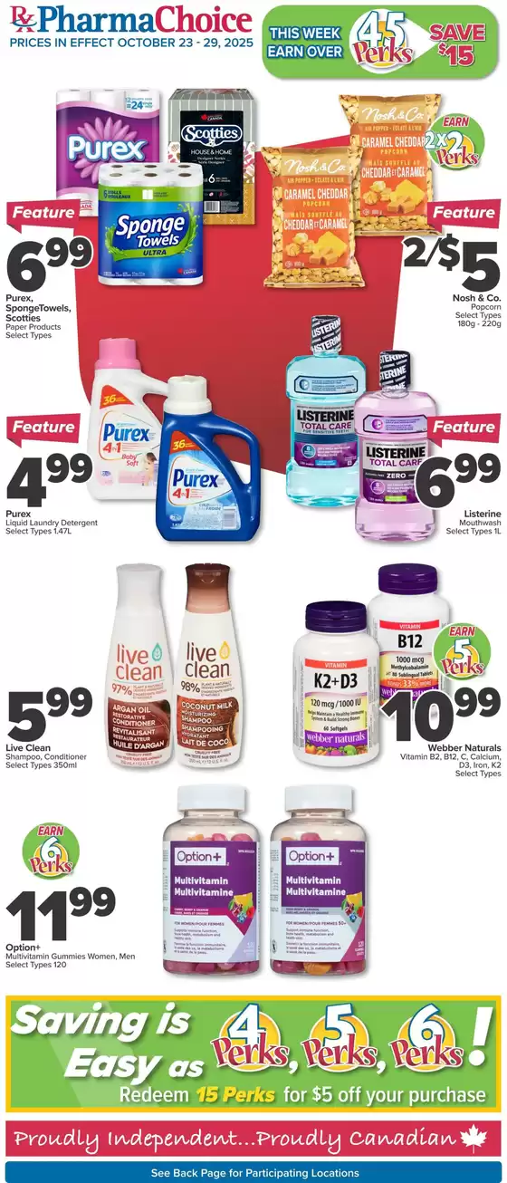 PharmaChoice catalogue in Montreal | Save now with our deals | 2025-10-22T00:00:00.000Z - 2025-11-05T00:00:00.000Z
