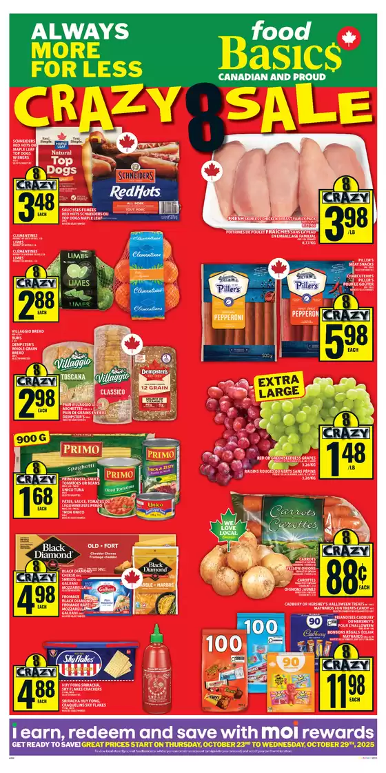 Food Basics catalogue in Toronto | Our best offers for you | 2025-10-23T00:00:00.000Z - 2025-10-29T00:00:00.000Z
