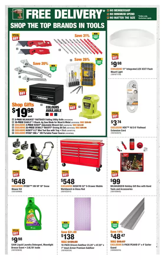 Current deals and offers