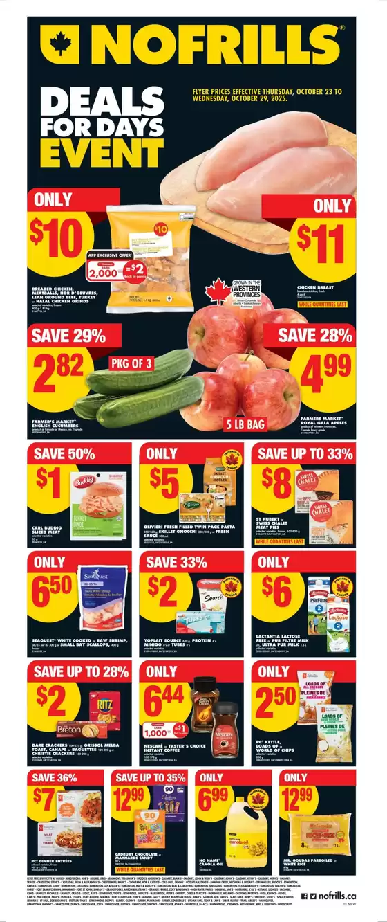 Current special promotions