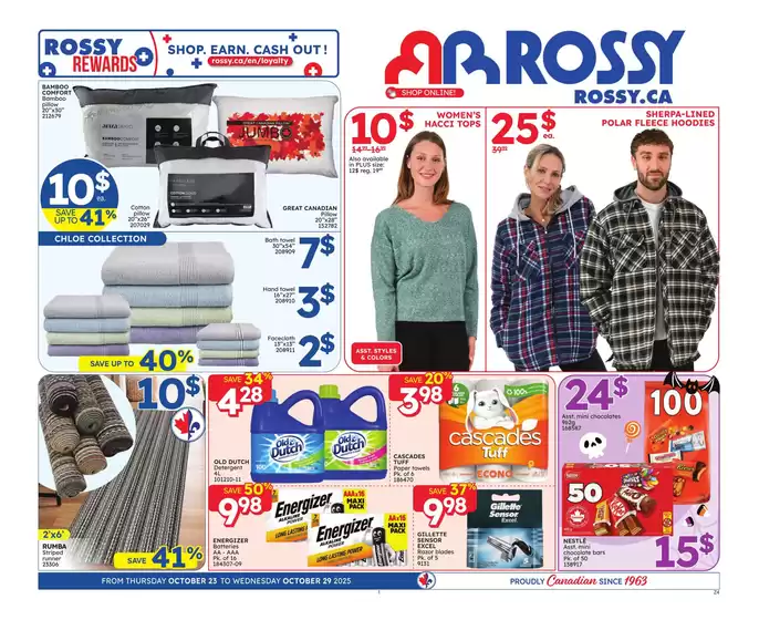 Rossy catalogue in Calgary | Attractive special offers for everyone | 2025-10-23T00:00:00.000Z - 2025-10-29T00:00:00.000Z