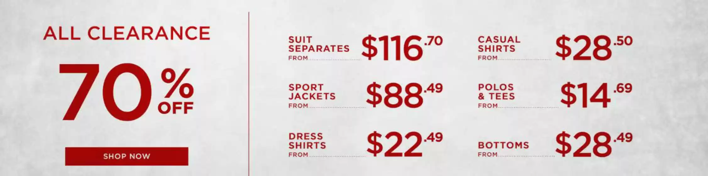 Tip Top Tailors catalogue | Up to 70 % off  | 2025-10-22T00:00:00.000Z - 2025-11-05T00:00:00.000Z