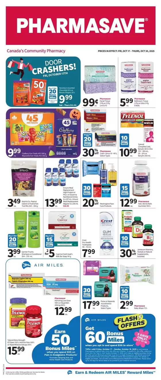 Pharmasave catalogue in Saskatoon | Wide range of offers | 2025-10-23T00:00:00.000Z - 2025-11-06T00:00:00.000Z