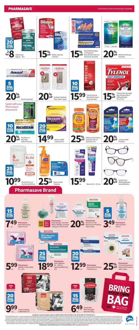 Wide range of offers