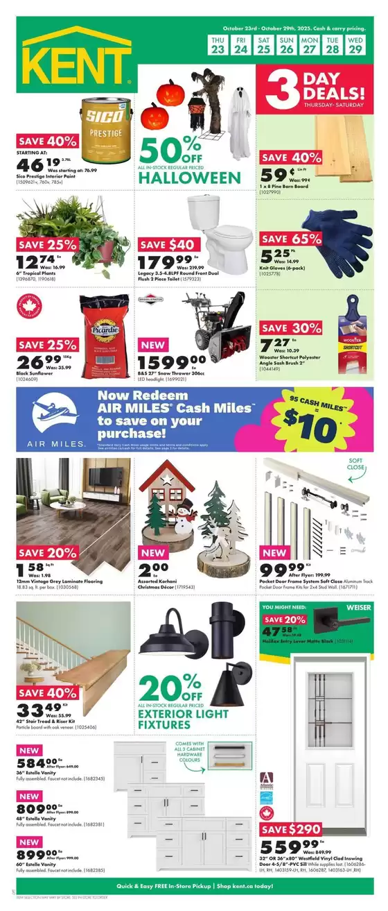 Kent Weekly ad