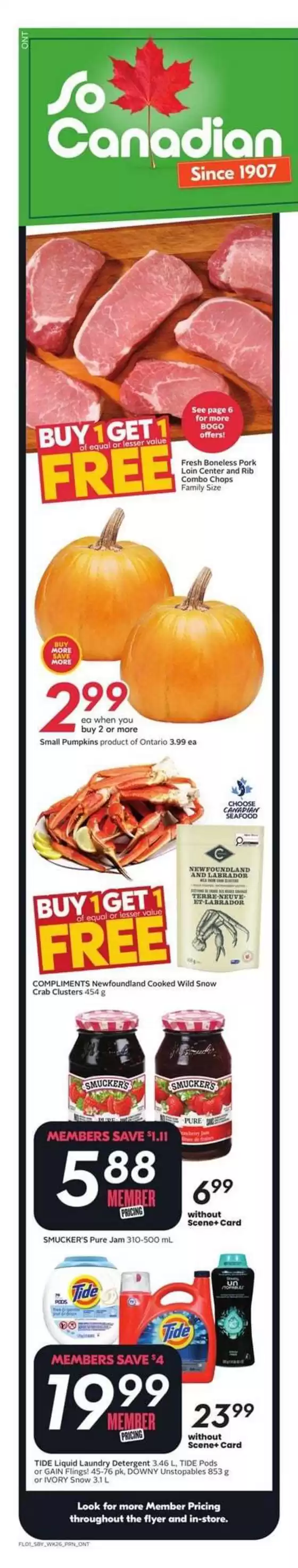 Sobeys Weekly ad