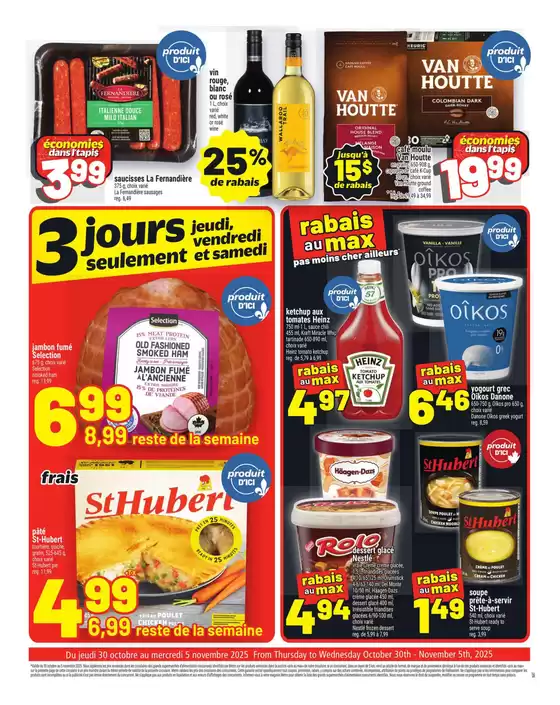 Metro weekly flyer Quebec