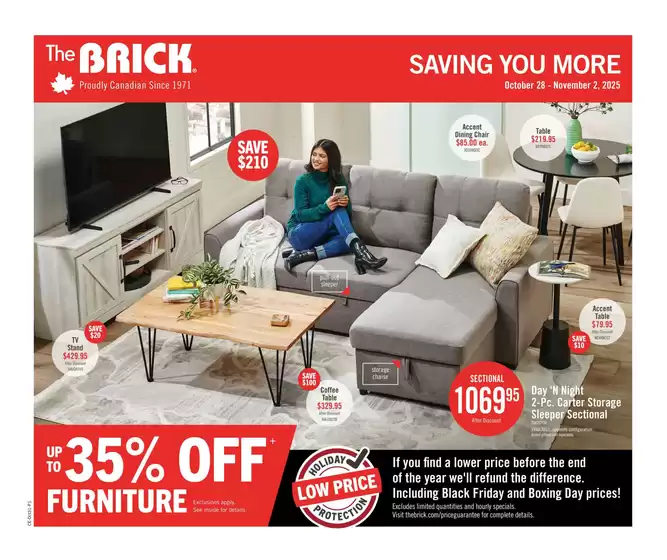 The Brick catalogue in Coquitlam | Weekly Flyer | 2025-10-28T00:00:00.000Z - 2025-11-02T00:00:00.000Z