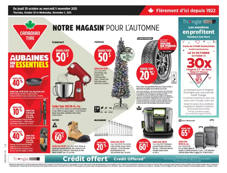 Canadian Tire catalogue in Coquitlam | Our best bargains | 2025-10-30T00:00:00.000Z - 2025-11-05T00:00:00.000Z