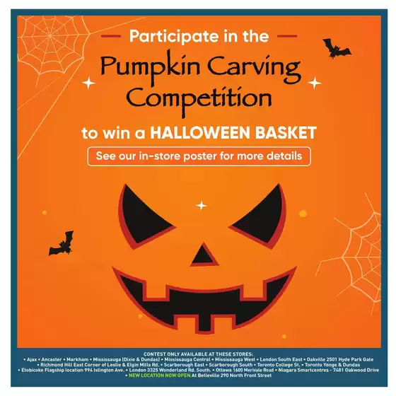 Spooktacular savings