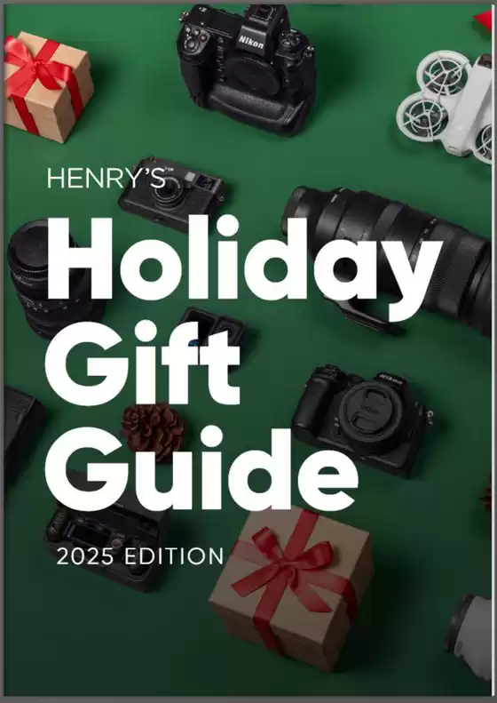 Henry's catalogue in Midland | Holiday gift guide  | 2025-10-28T00:00:00.000Z - 2025-12-31T00:00:00.000Z