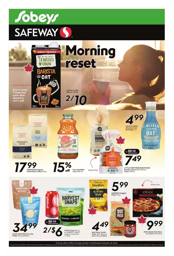 Safeway catalogue | Top offers for all bargain hunters | 2025-10-23T00:00:00.000Z - 2025-11-26T00:00:00.000Z