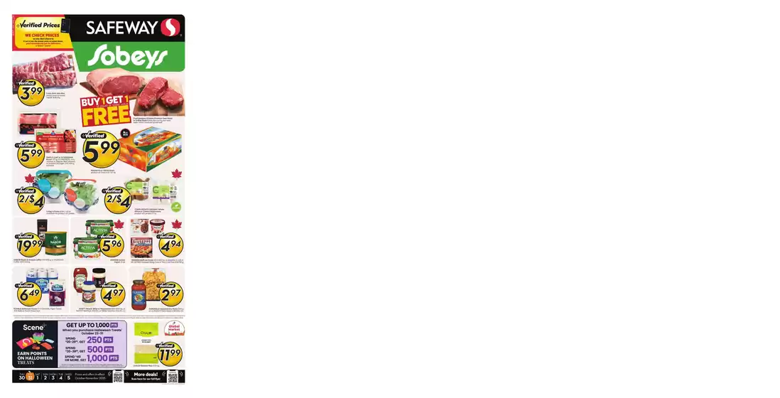 Safeway catalogue | Discounts and promotions | 2025-10-30T00:00:00.000Z - 2025-11-05T00:00:00.000Z