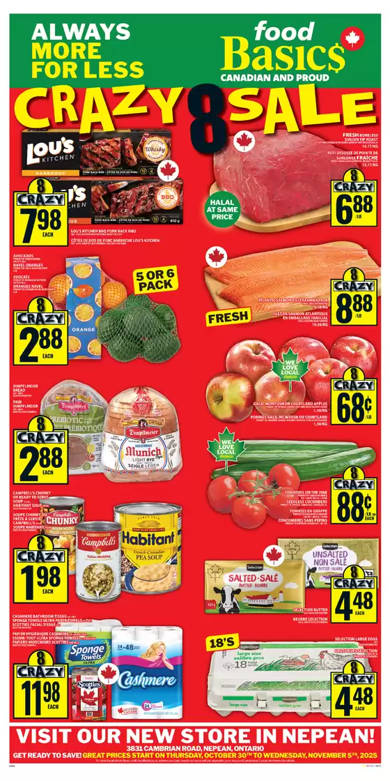Food Basics catalogue | Save now with our deals | 2025-10-30T00:00:00.000Z - 2025-11-05T00:00:00.000Z