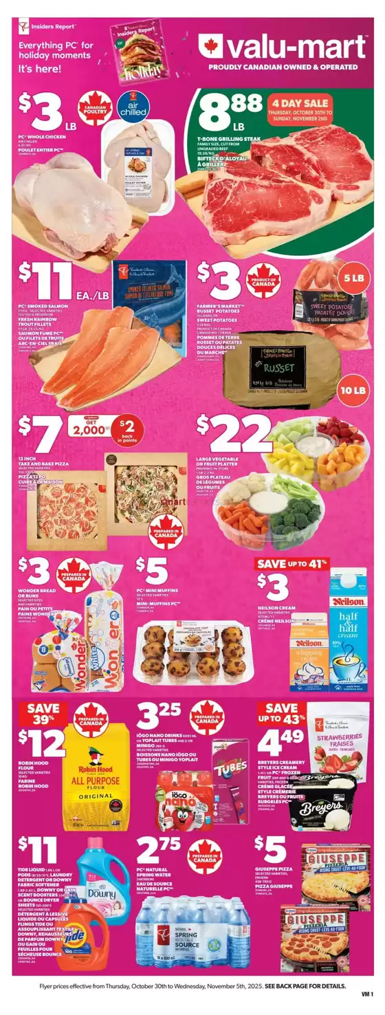 Valu-mart weeky flyer
