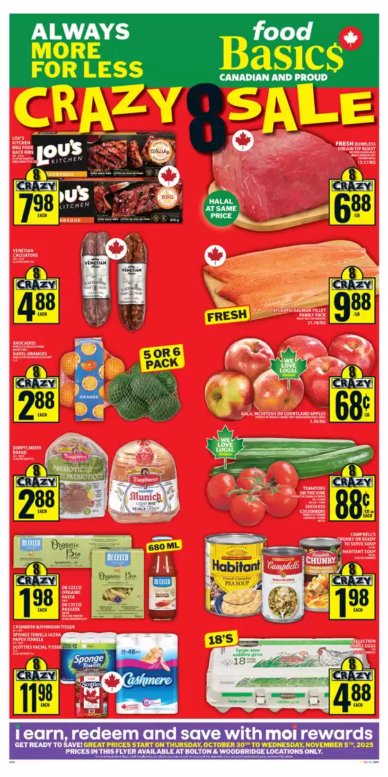Food Basics catalogue | Top deals for all customers | 2025-10-30T00:00:00.000Z - 2025-11-05T00:00:00.000Z