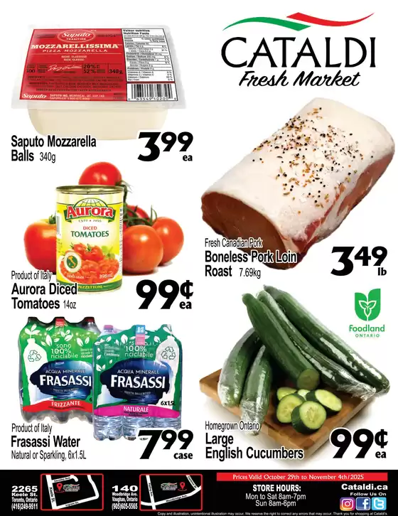 Cataldi catalogue | Our best offers for you | 2025-10-29T00:00:00.000Z - 2025-11-12T00:00:00.000Z