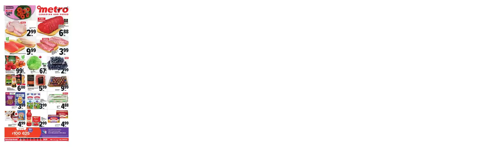 Metro weekly flyer Ontario