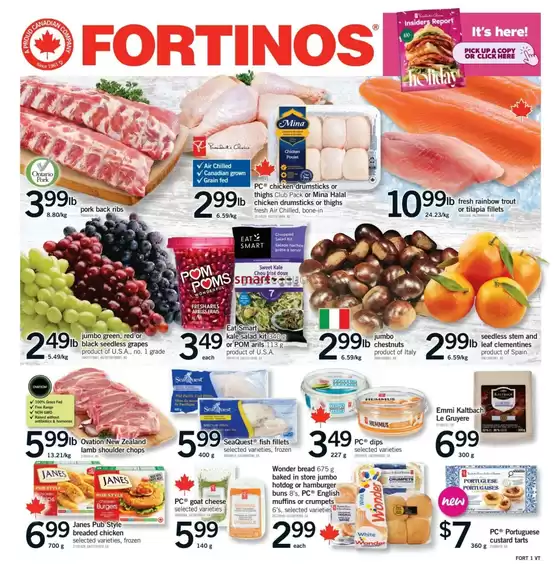 Fortinos weekly flyer