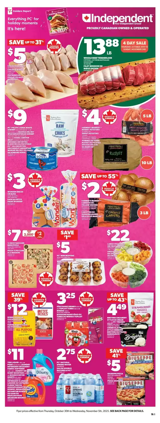 Independent Grocer catalogue in Channel-Port-aux-Basques | Attractive special offers for everyone | 2025-10-30T00:00:00.000Z - 2025-11-05T00:00:00.000Z