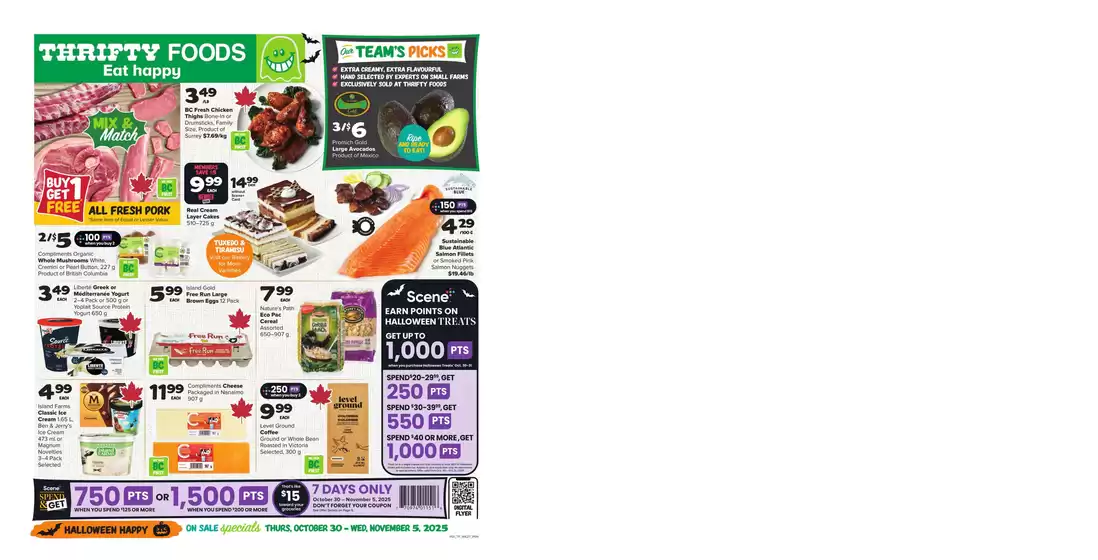 Thrifty Foods catalogue in Channel-Port-aux-Basques | Great discounts on selected products | 2025-10-30T00:00:00.000Z - 2025-11-05T00:00:00.000Z