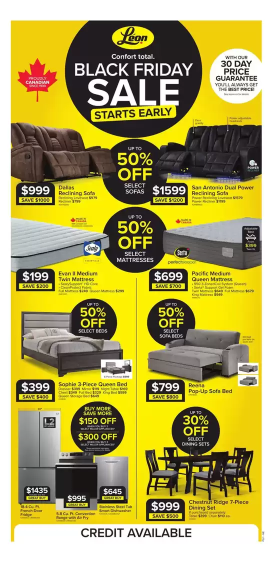 Leon's catalogue in Montreal | Attractive special offers for everyone | 2025-10-30T00:00:00.000Z - 2025-11-19T00:00:00.000Z