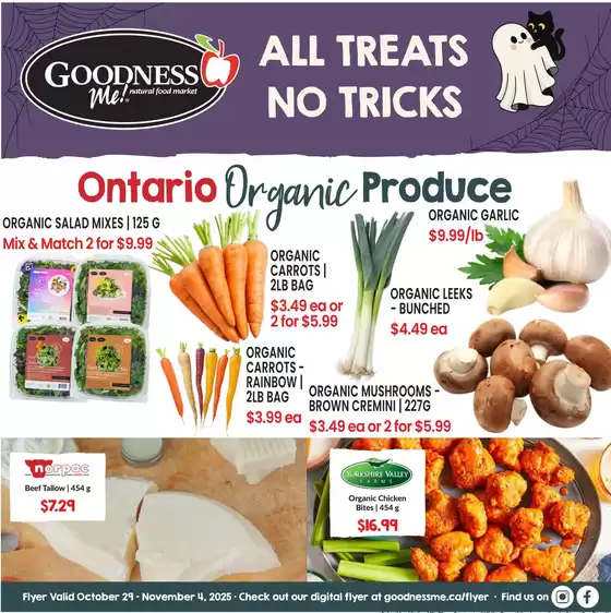 Goodness Me catalogue | Weekly flyer  | 2025-10-30T00:00:00.000Z - 2025-11-04T00:00:00.000Z