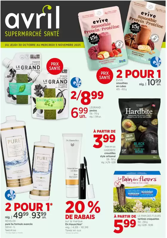 Avril catalogue | Weekly flyer  | 2025-10-30T00:00:00.000Z - 2025-11-05T00:00:00.000Z