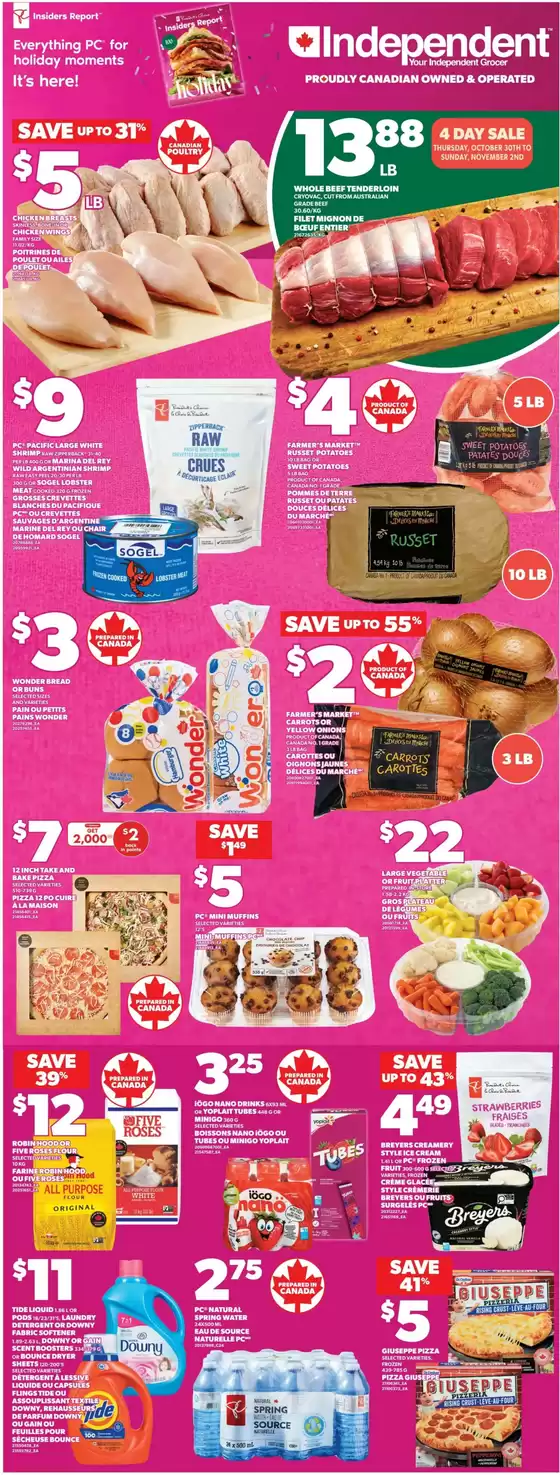 Independent City Market catalogue | Independent Grocer (Atlantic) Flyer October 30 to November 5 | 2025-10-30T00:00:00.000Z - 2025-11-05T00:00:00.000Z