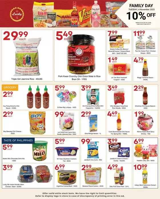 Winnipeg weekly Specials