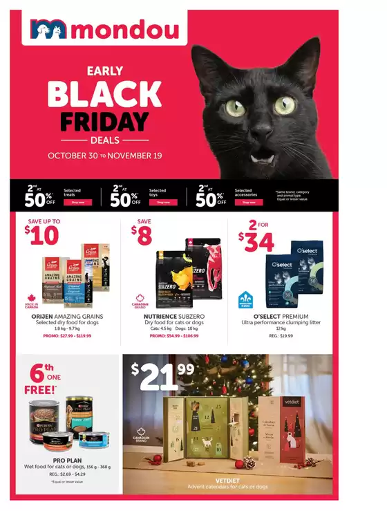 Mondou catalogue in Mississauga | Top deals for all customers | 2025-11-01T00:00:00.000Z - 2025-11-19T00:00:00.000Z