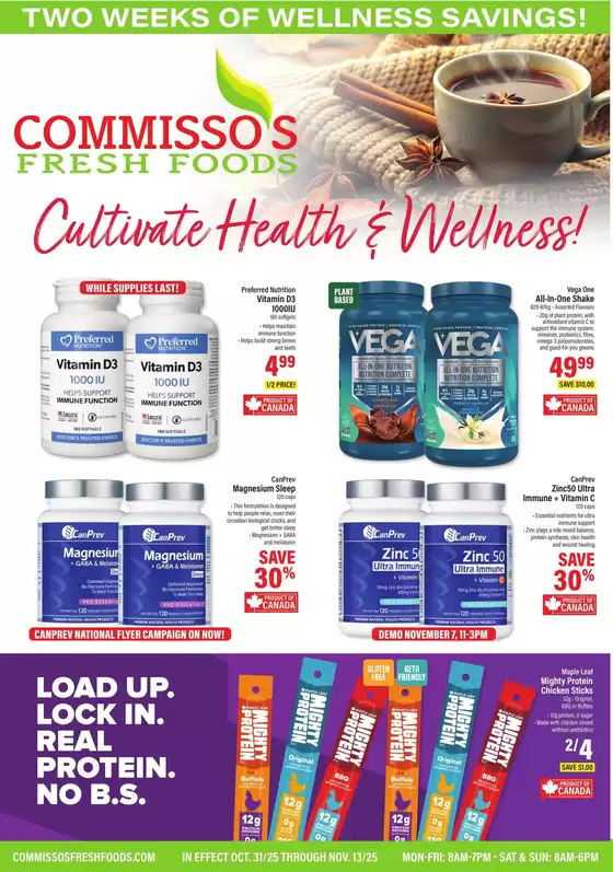Commisso's Fresh Foods catalogue in Mississauga | Commisso's Fresh Foods weeky flyer | 2025-10-31T00:00:00.000Z - 2025-11-13T00:00:00.000Z