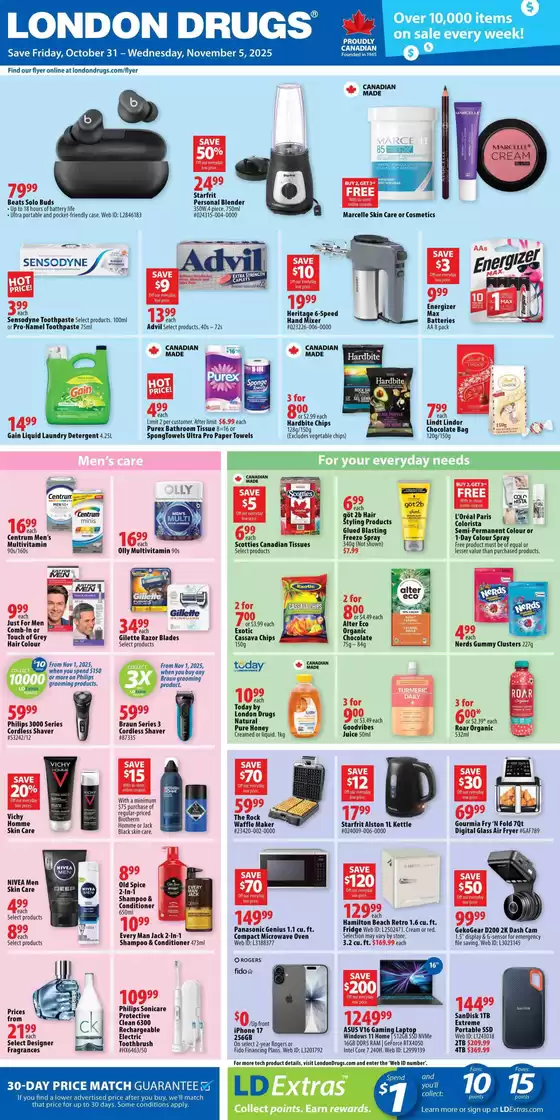 London Drugs catalogue in Victoria BC | Discounts and promotions | 2025-10-31T00:00:00.000Z - 2025-11-05T00:00:00.000Z